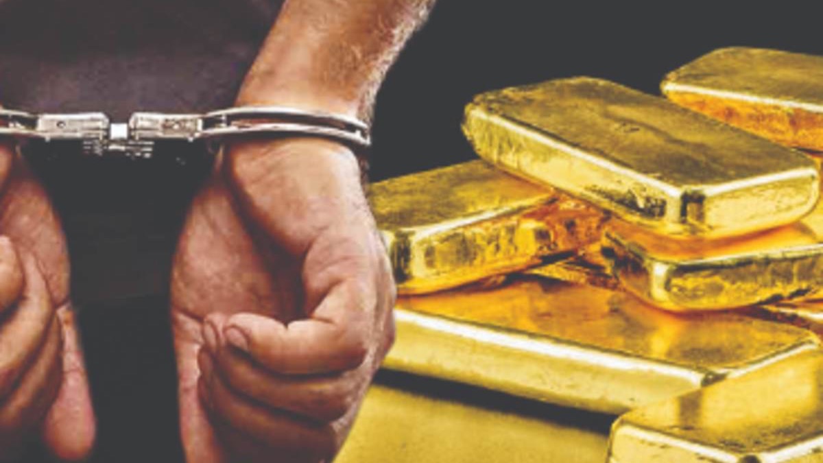 इंदौर एयरपोर्ट पर अबू धाबी फ्लाइट से आए यात्री के पास 1 किलो सोना बरामद